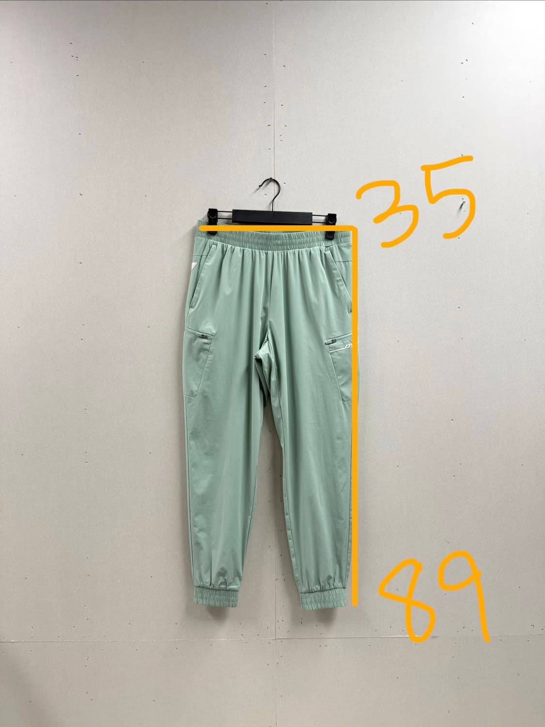 여성 M 75 /  다이나핏 트레이닝 조거팬츠 민트 상품이미지2