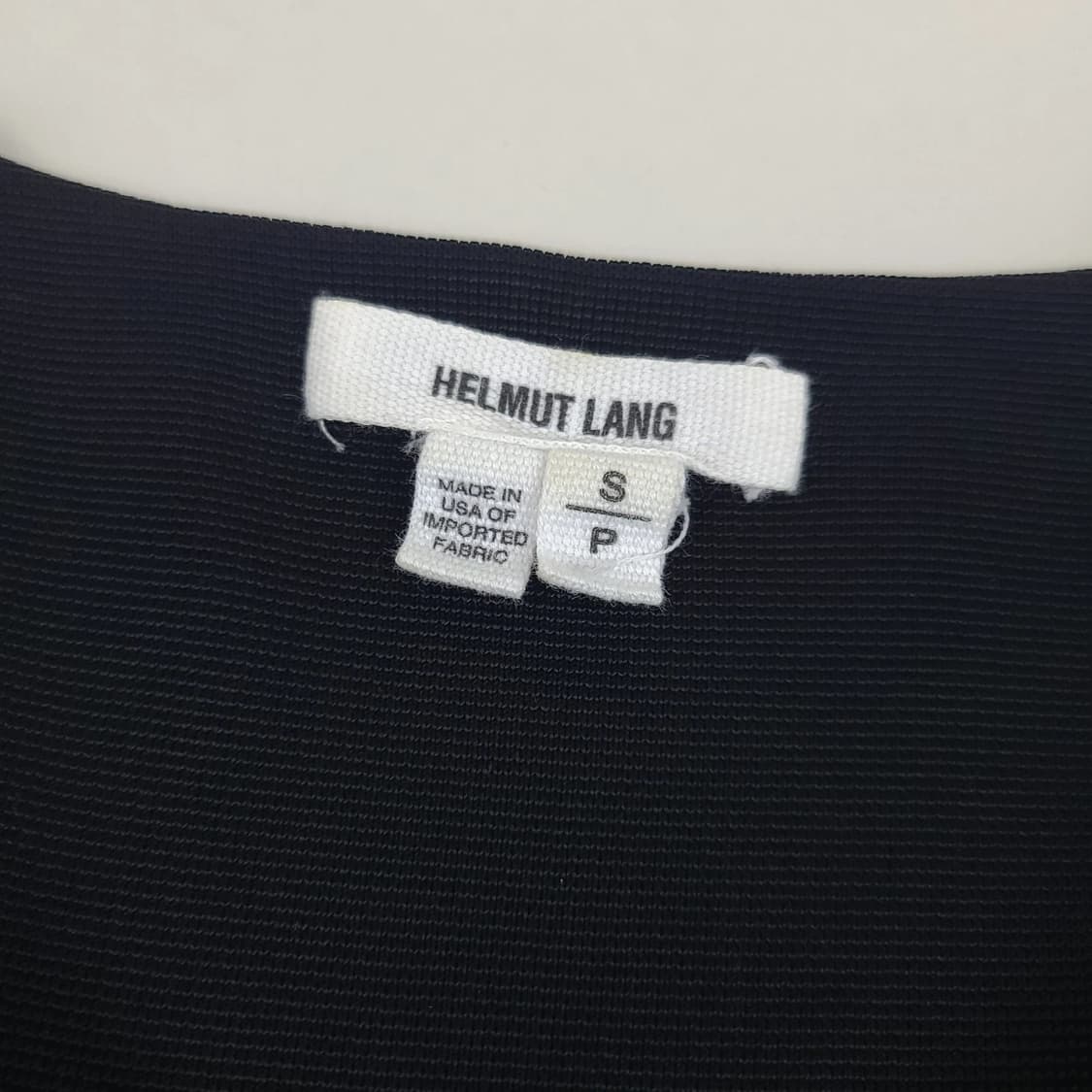 헬무트랭 풀 집업 비스코스 디자이너 재킷 블랙 상품이미지3