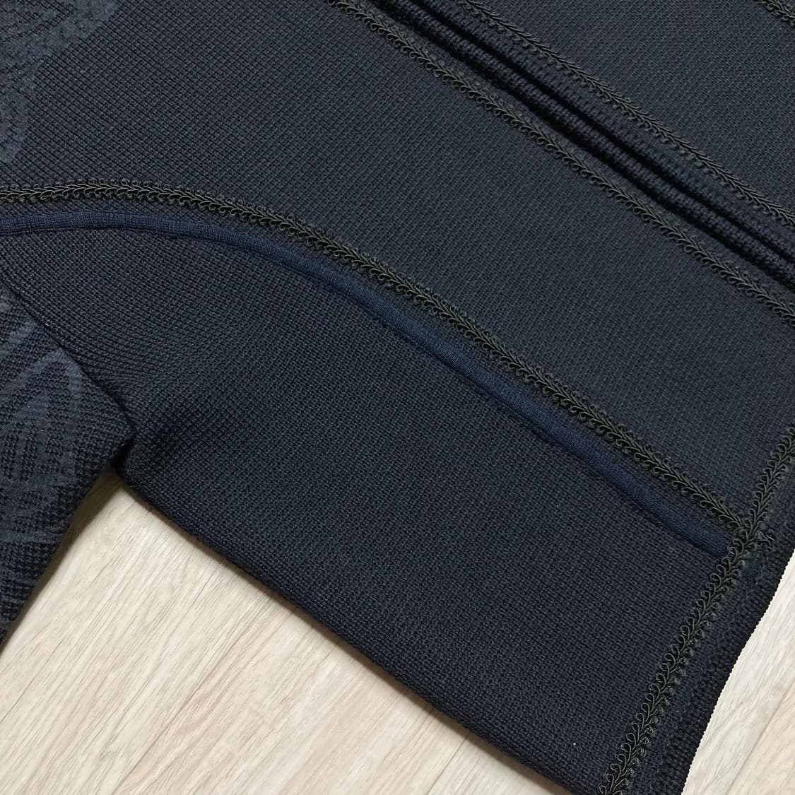 90s 장폴고티에 트라이벌 니트 자켓 상품이미지6