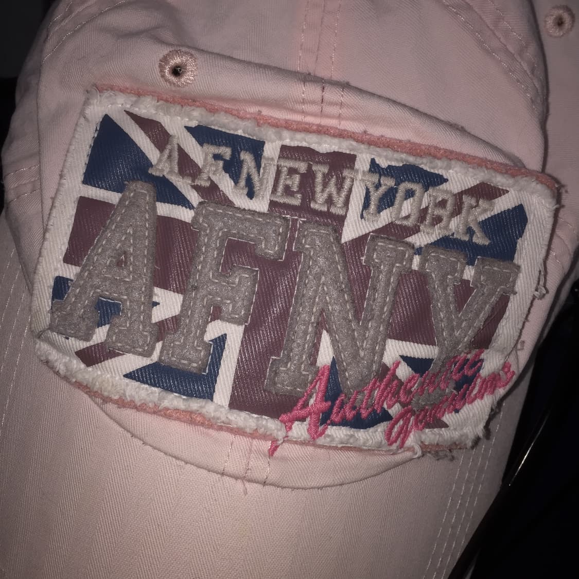 Rock blue baby pink vintage cap 상품이미지8
