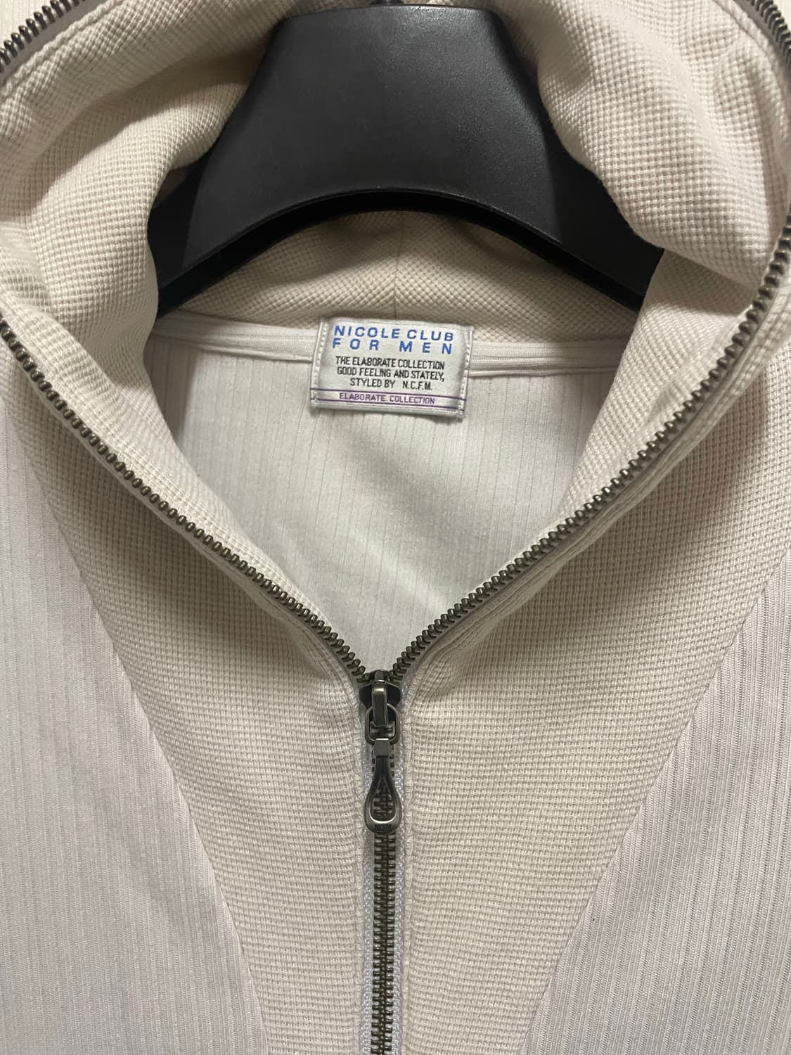 NICOLE CLUB FOR MAN GIMP ZIP UP 상품이미지2