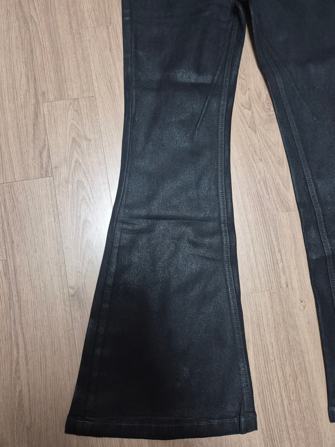 블랙 코팅 플레어진 상품이미지2