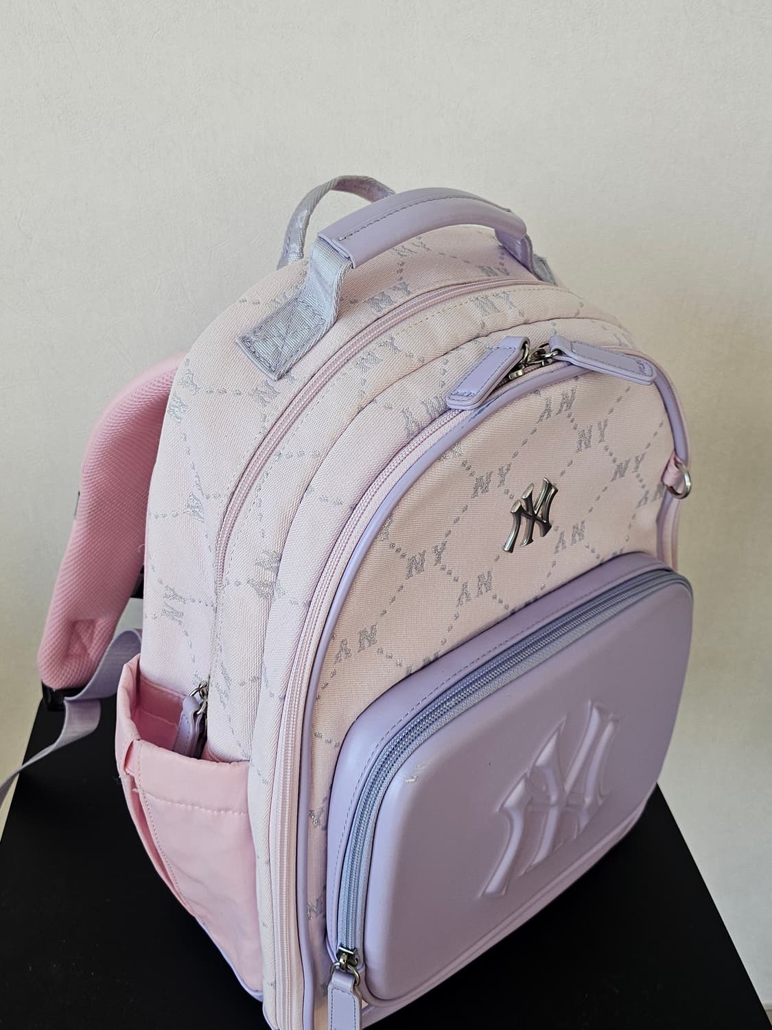 MLB 키즈 다이아 모노그램 라운드 신학기 책가방 저학년여아핑크책가방 상품이미지8