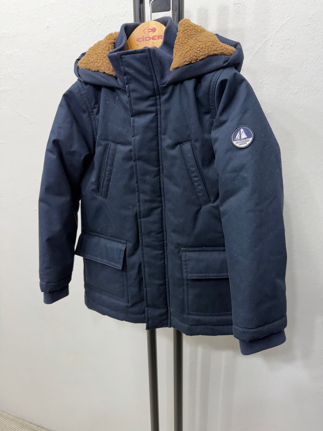 정품) 쁘띠바또 키즈 패딩 120 상품이미지3