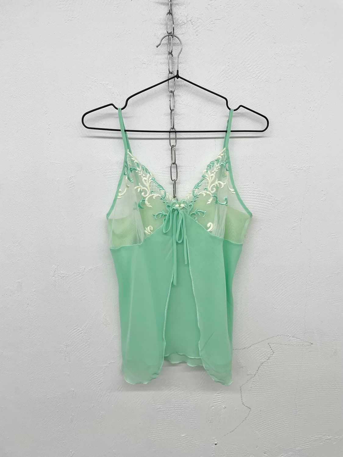 페어리 시어 레이어드 자수 슬립 상품이미지4