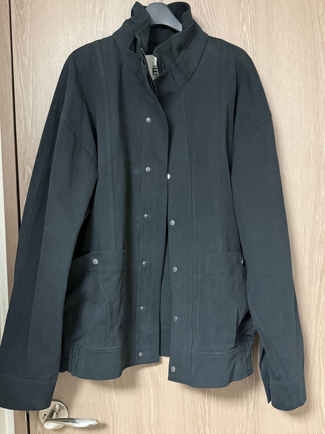 (택O새상품) 에센셜바이이큐엘(eql) 하이넥 자켓 L 상품이미지2