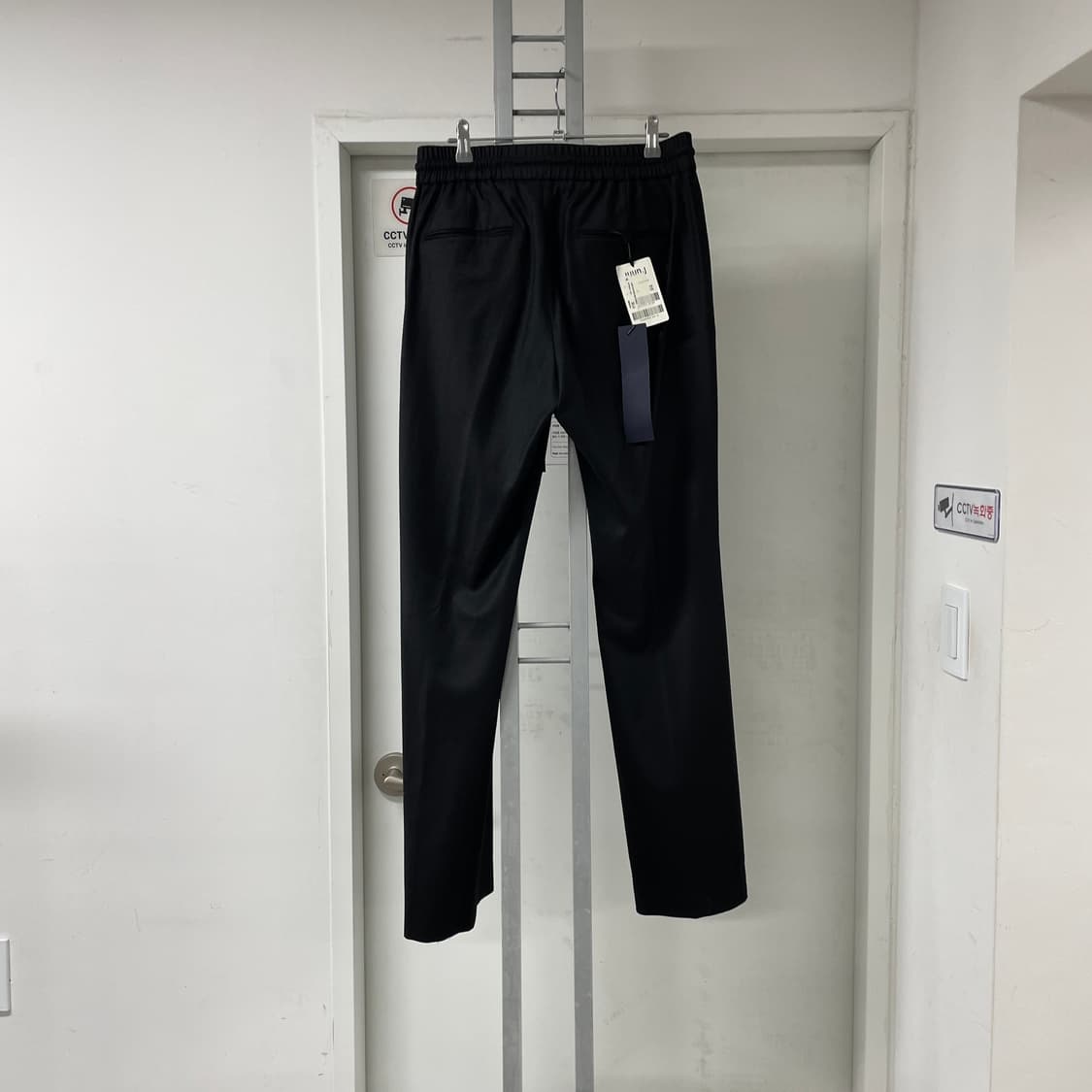 준지 밴딩 블랙 슬랙스 48 상품이미지6