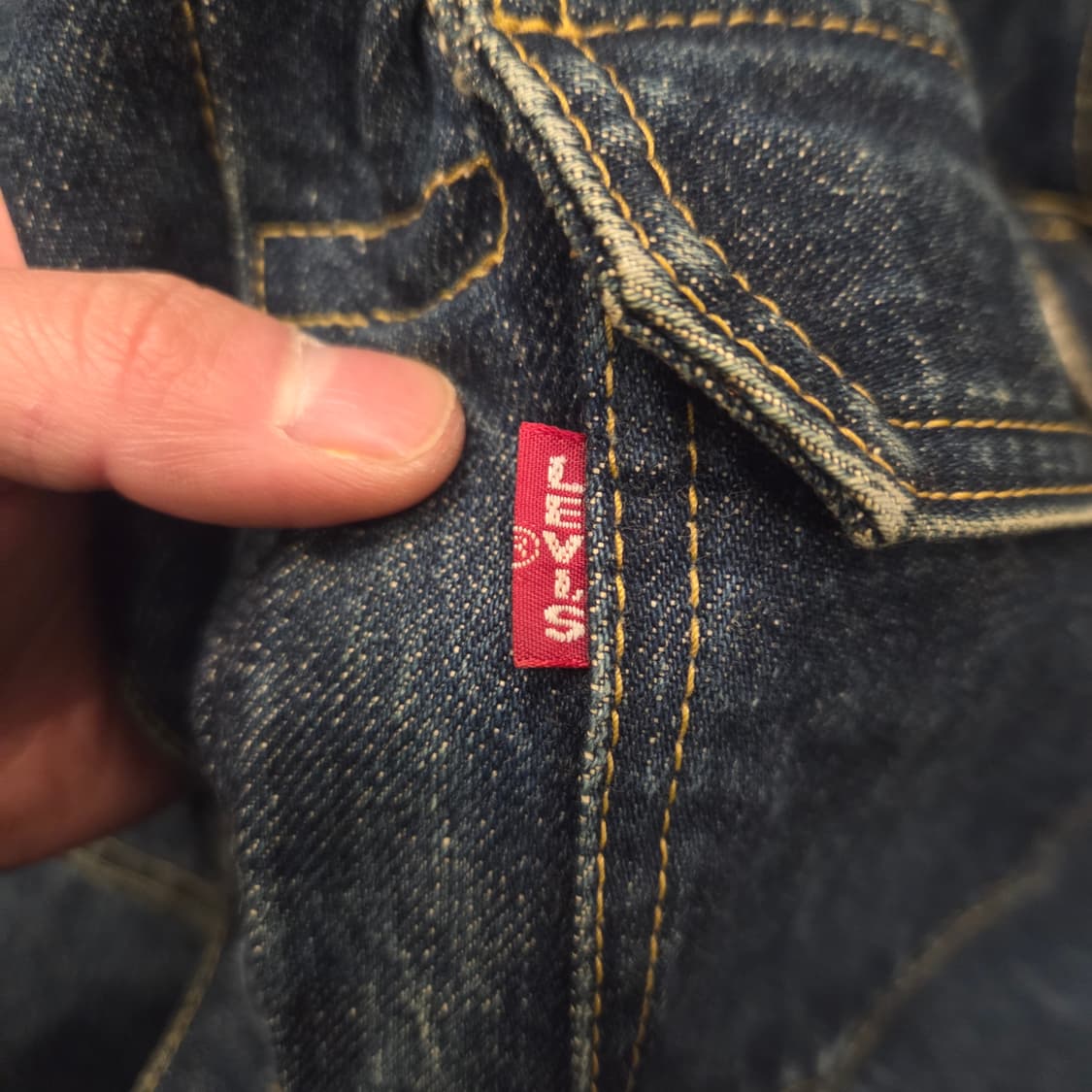 리바이스 lvc 2세대 데님자켓 40 71507 타입투 상품이미지6