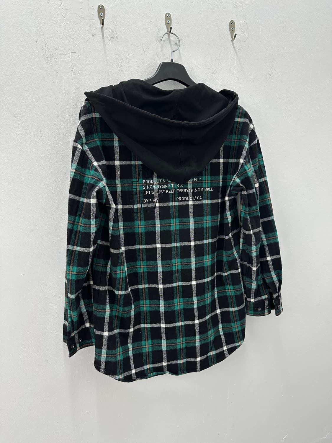 Vintage check hood jacket  상품이미지6