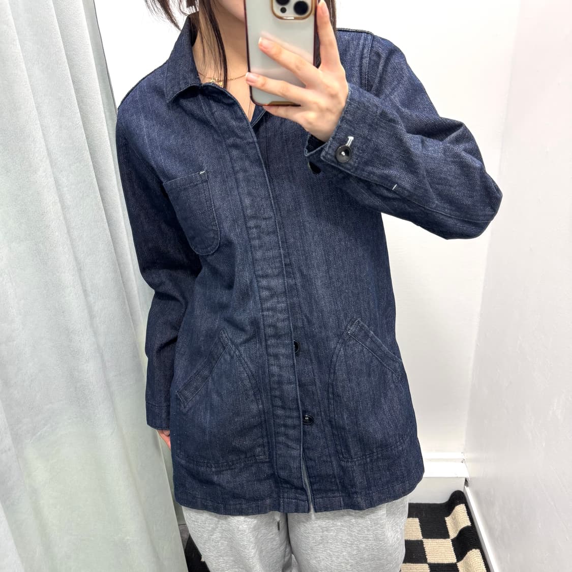 데님 하프자켓 상품이미지2