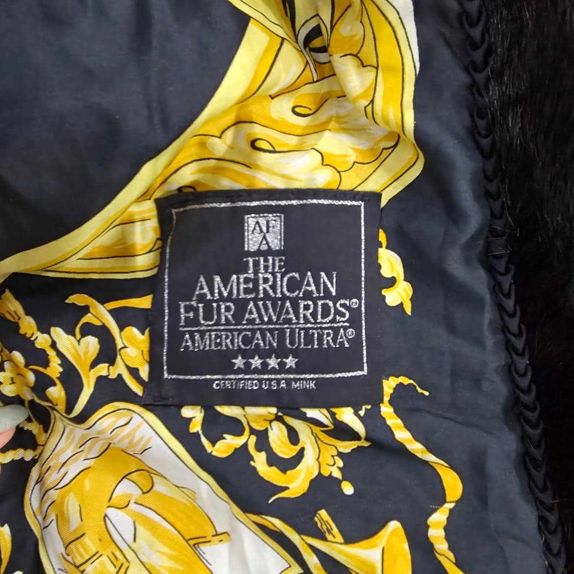 [실측] 아메리칸 퍼 자켓 코트 0127J 상품이미지4