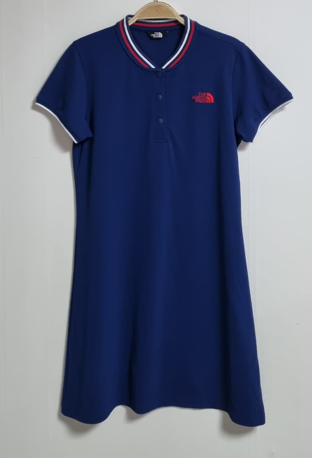 XS (44) 노스페이스 네이비 반팔 원피스 상품이미지1