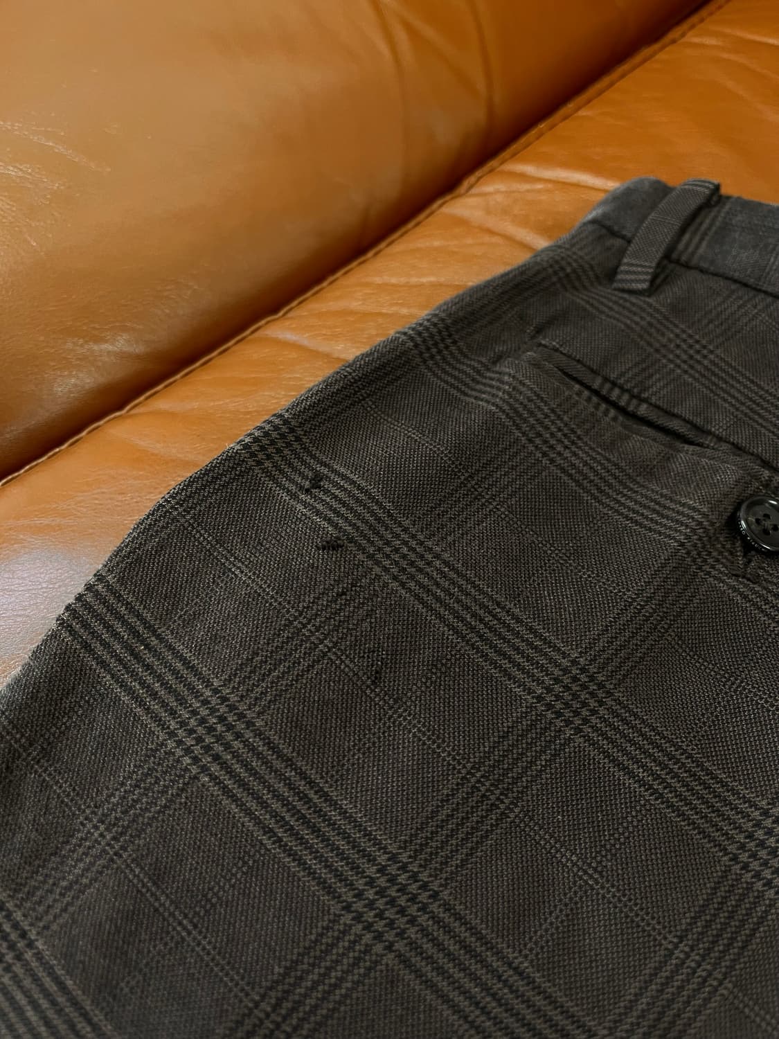 TAKEO KIKUCHI Gothic Brown Check Trouser 상품이미지9