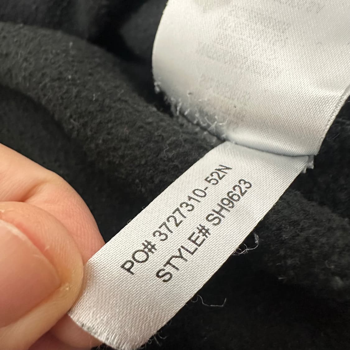 라코스테 기모 후드티셔츠 블랙 M 상품이미지10