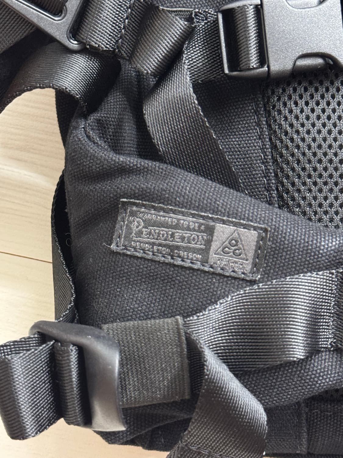 나이키 ACG x Pendleton(펜들턴) 카스트 백팩 블랙 40L 상품이미지4
