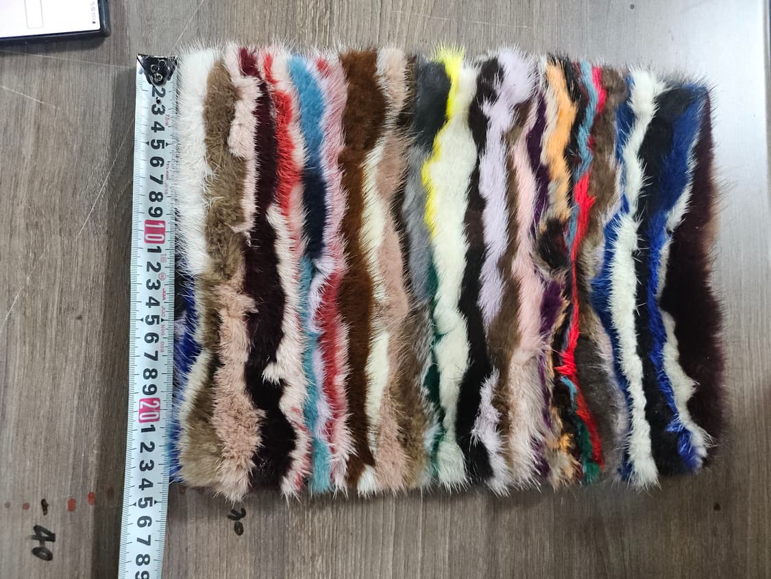 밍크 멀티 컬러 클러치 상품이미지2