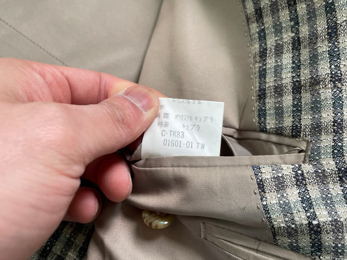 버버리 체크 블레이저  J03903 상품이미지6