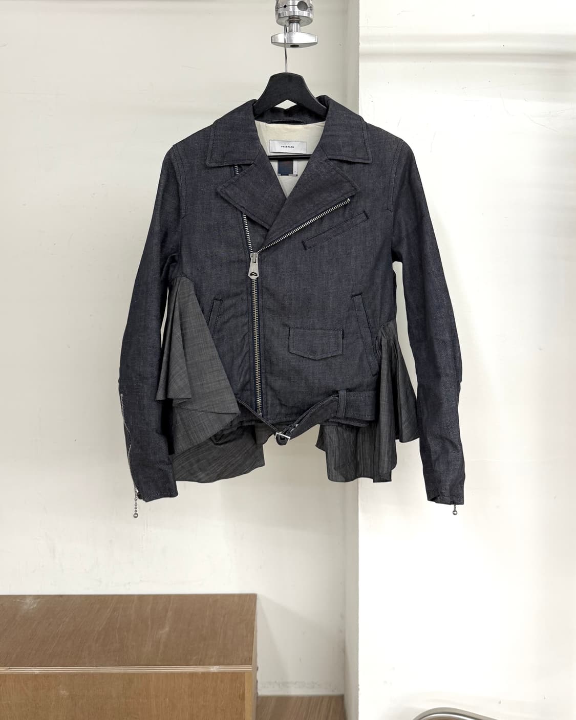 파세타즘 데님 러플 자켓  상품이미지1