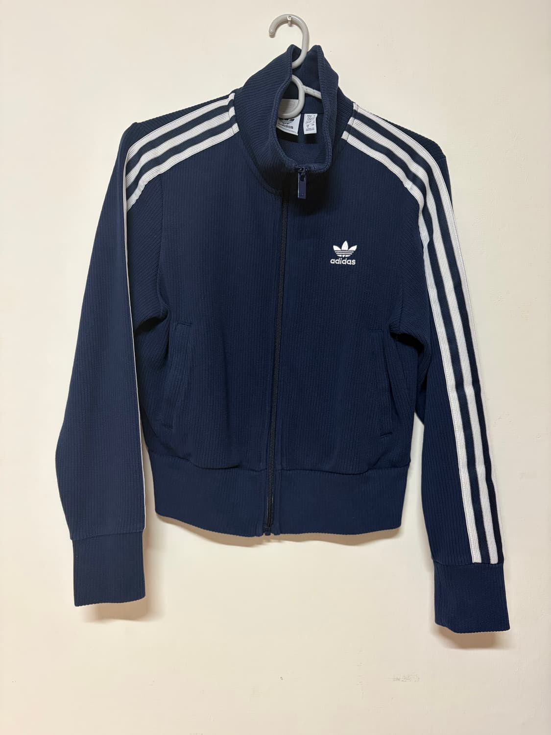 아디다스 니트탑 네이비 S  상품이미지1