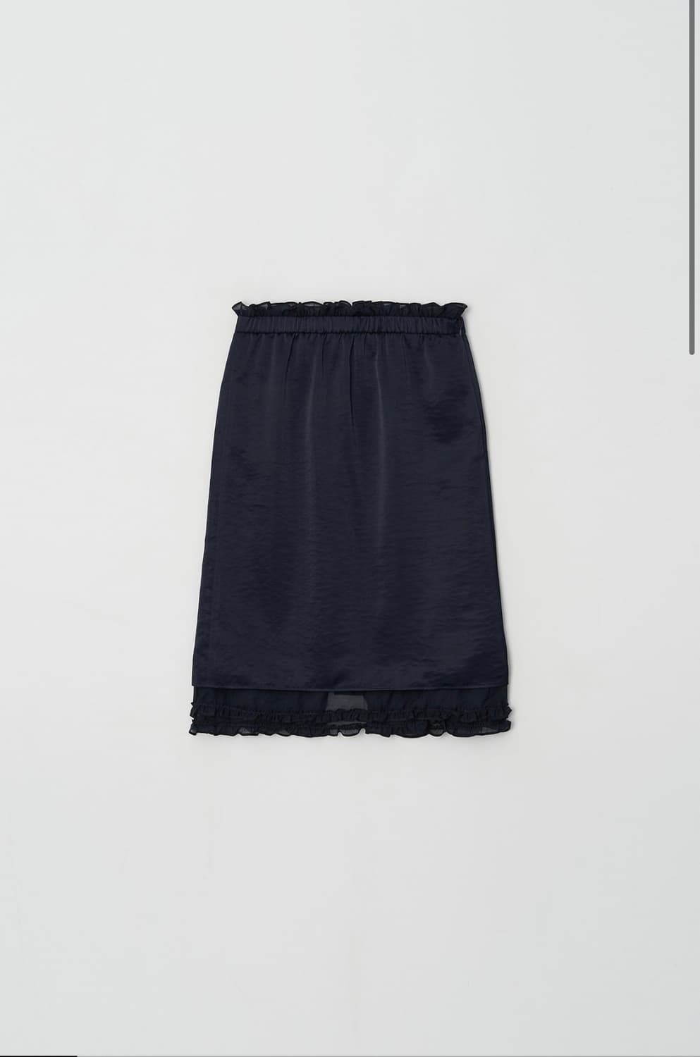 아뜰리에 에디션 Sheer Frill Layered Skirt 상품이미지1