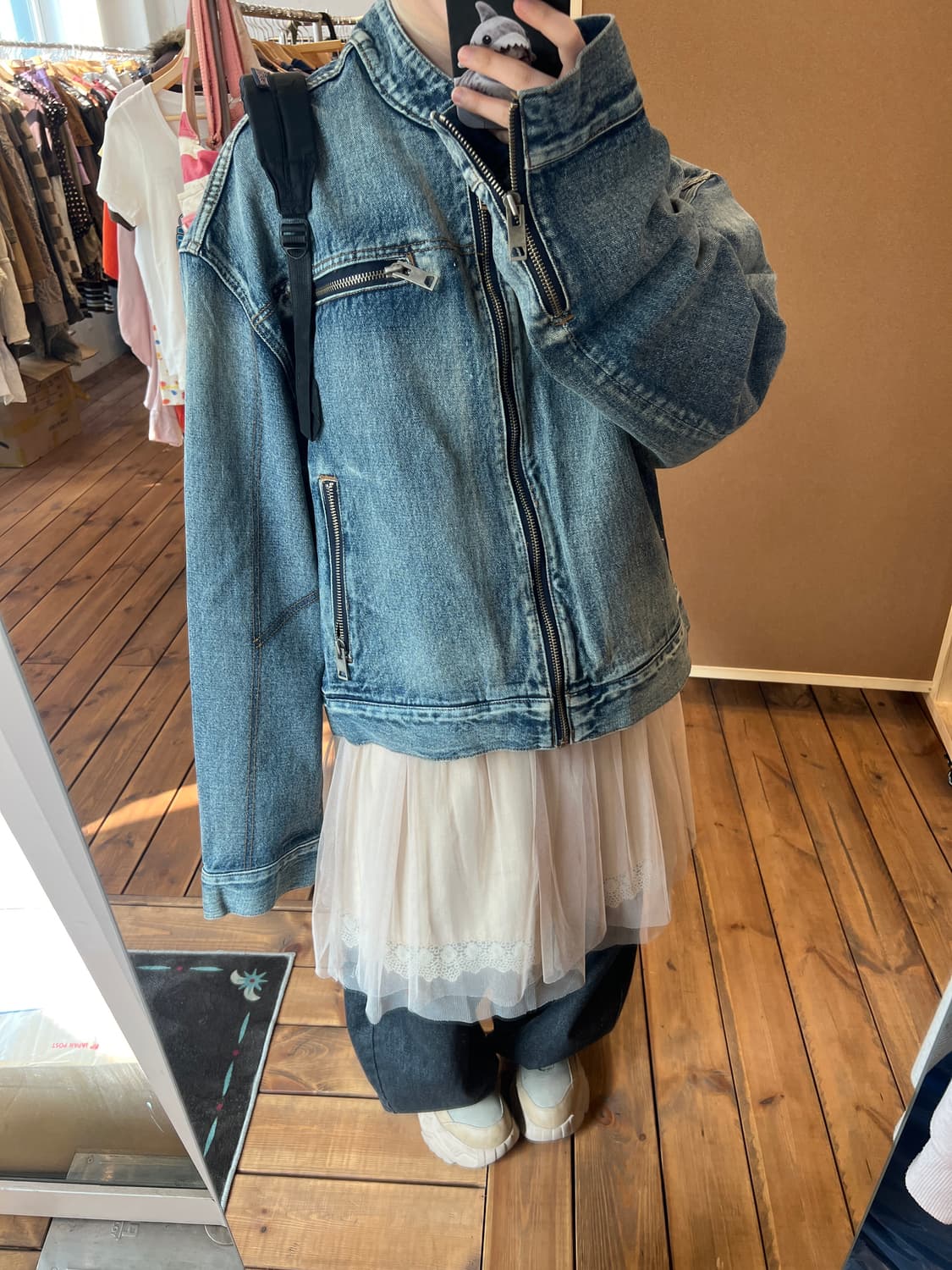 데님 오버 자켓 상품이미지3