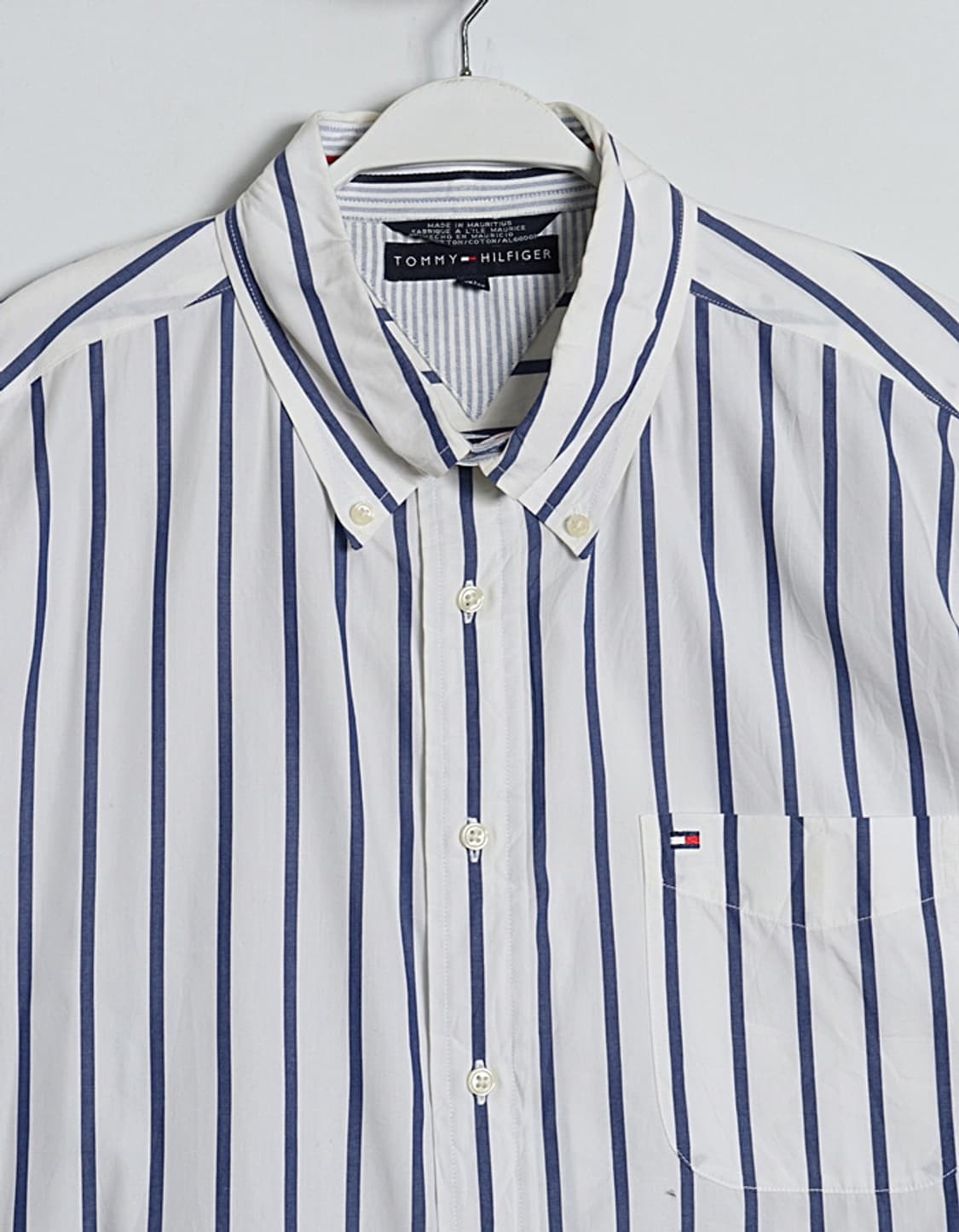 90's TOMMY HILFIGER Stripe B.D Shirts 상품이미지2