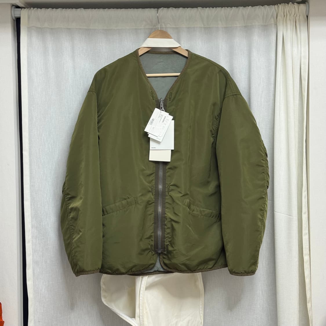 새상품 3사이즈 ) 비즈빔 22AW 아이리스 그린 상품이미지1