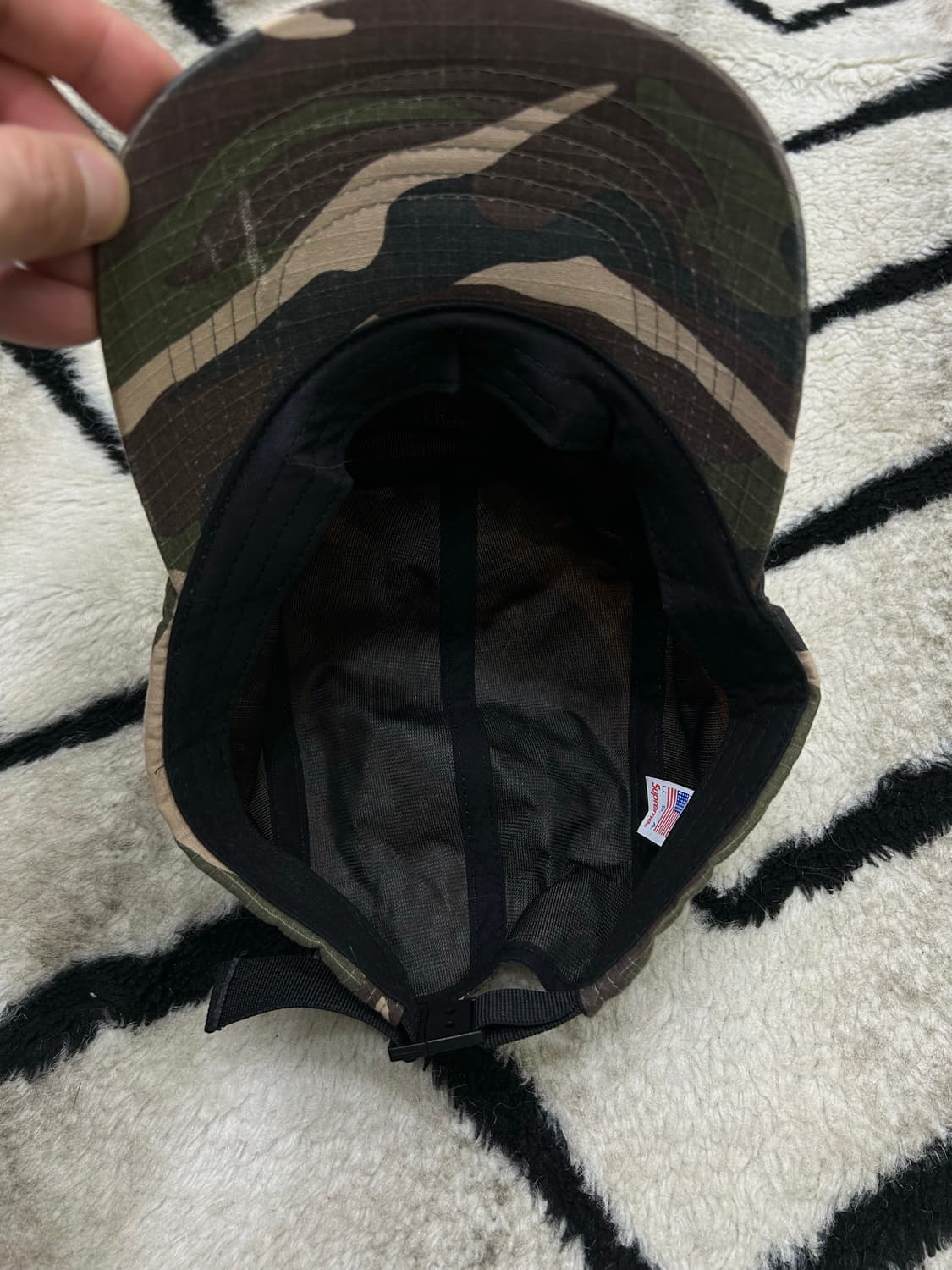 슈프림 카모플라쥬 캠프캡 상품이미지4