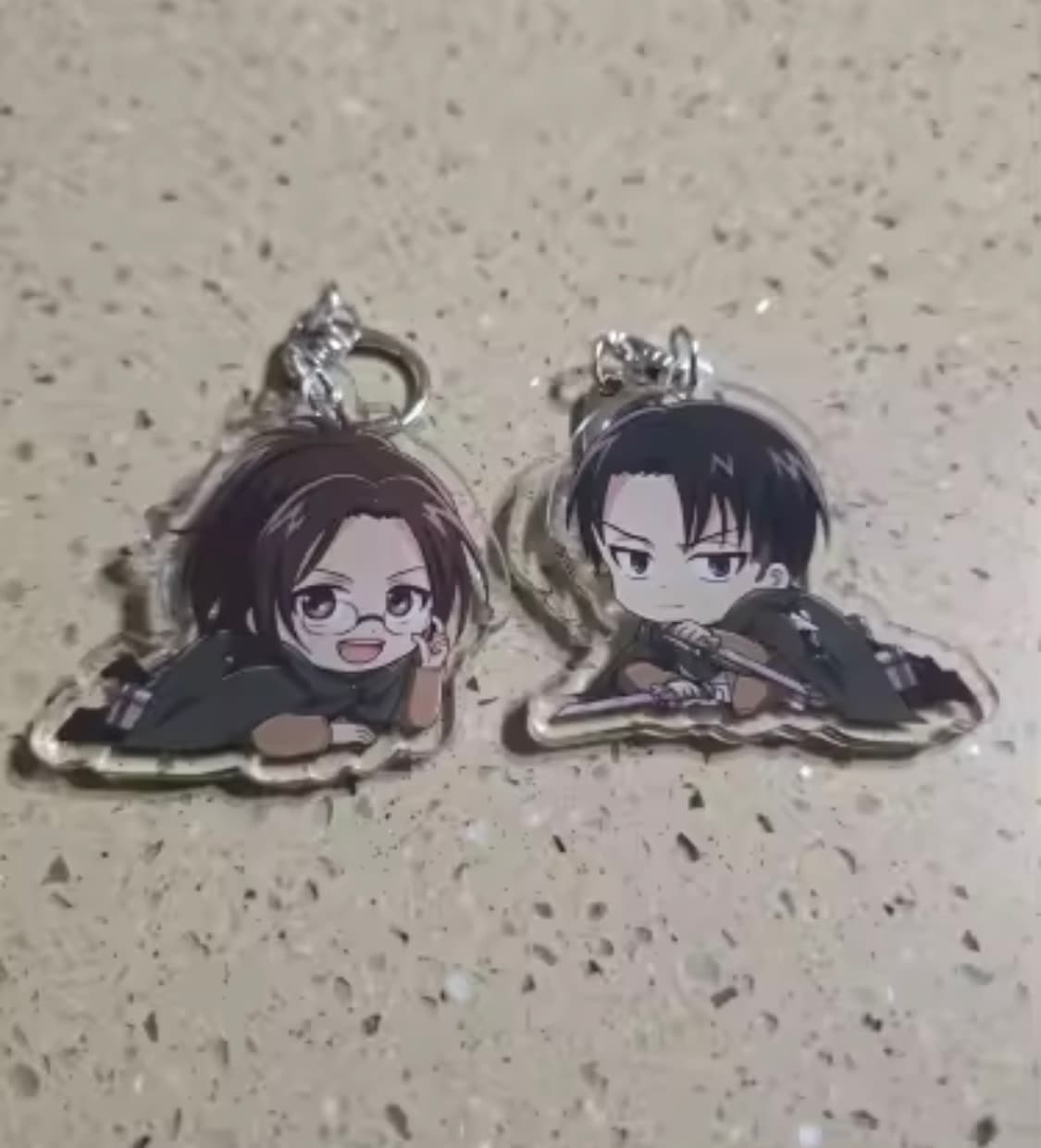 🔰 진격의 거인 리바이 한지 아크릴키링 (새상품) 상품이미지1