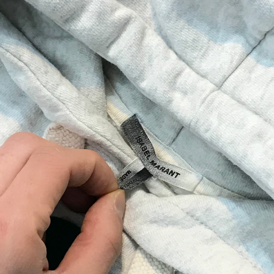 이자벨마랑 멜란지 그레이 기모 후디 남성 105 110 사이즈 상품이미지4