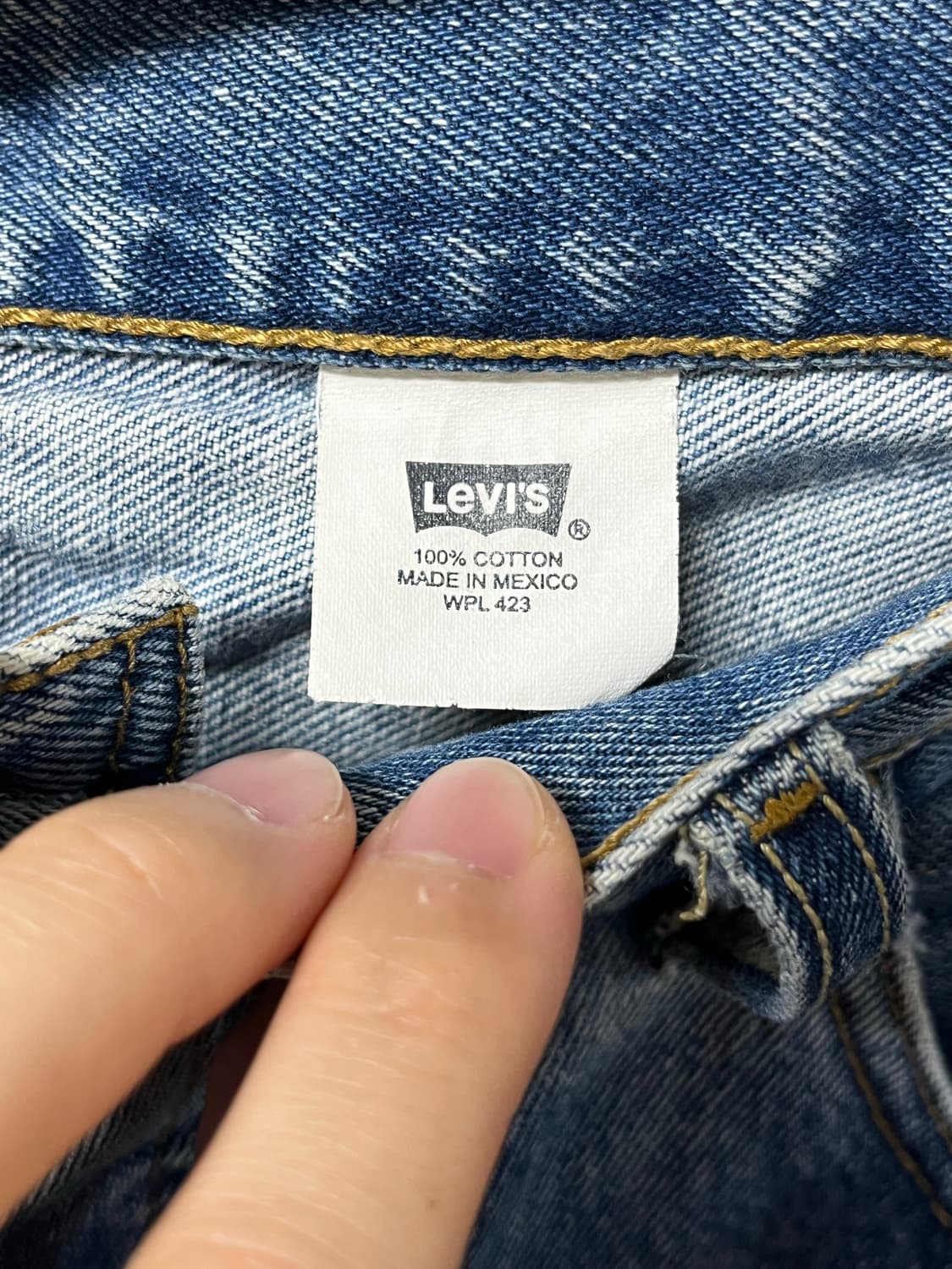 Levis 501 denim pants 상품이미지5