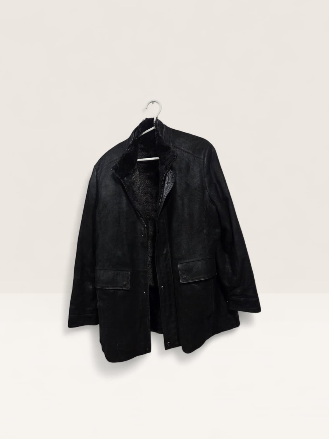 검은색 가죽자켓 상품이미지2