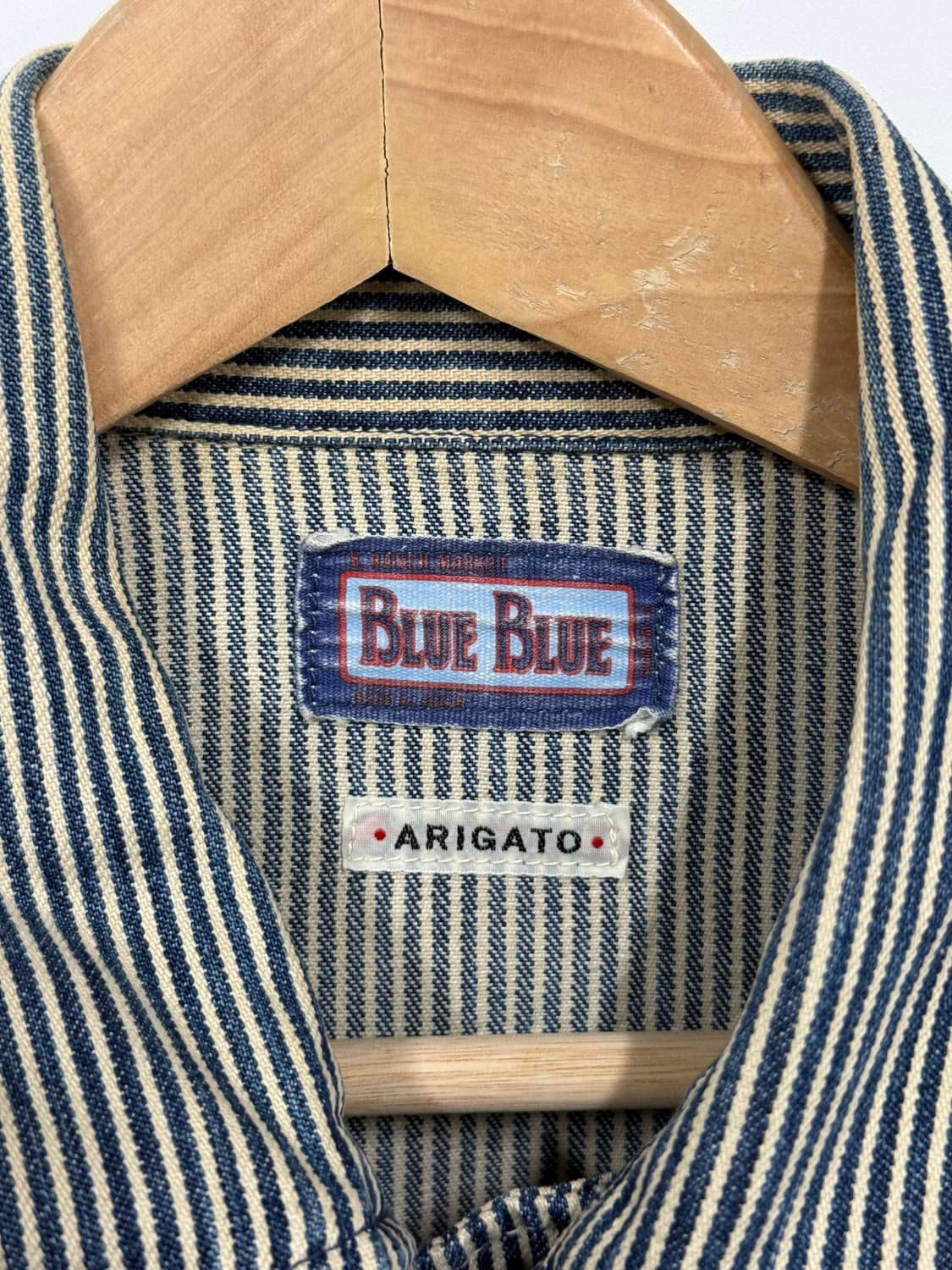 Blue Blue Stripe Trucker Jacket 상품이미지6