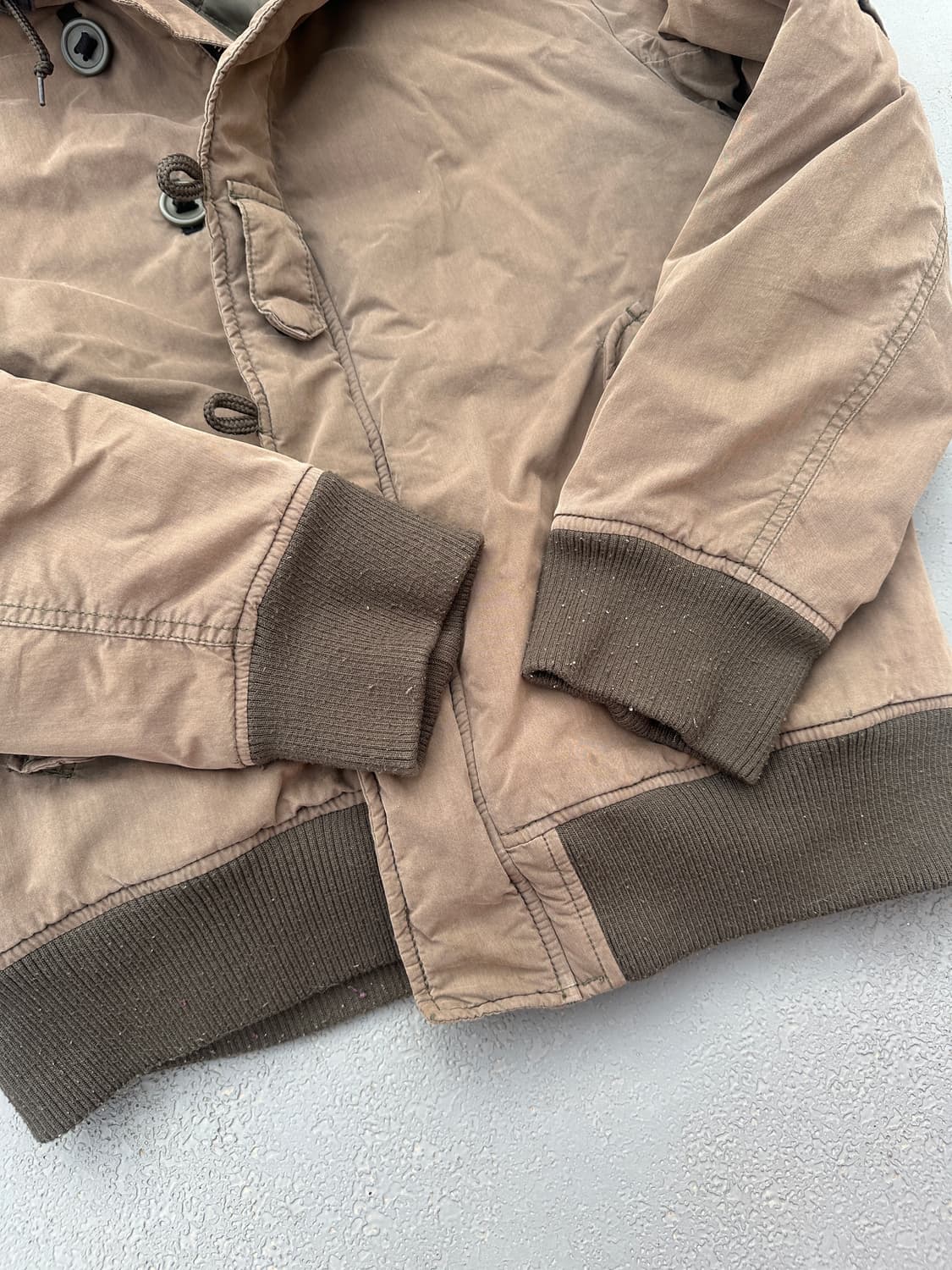 Japanese y2k Fur Jacket  /  N-2B 상품이미지4