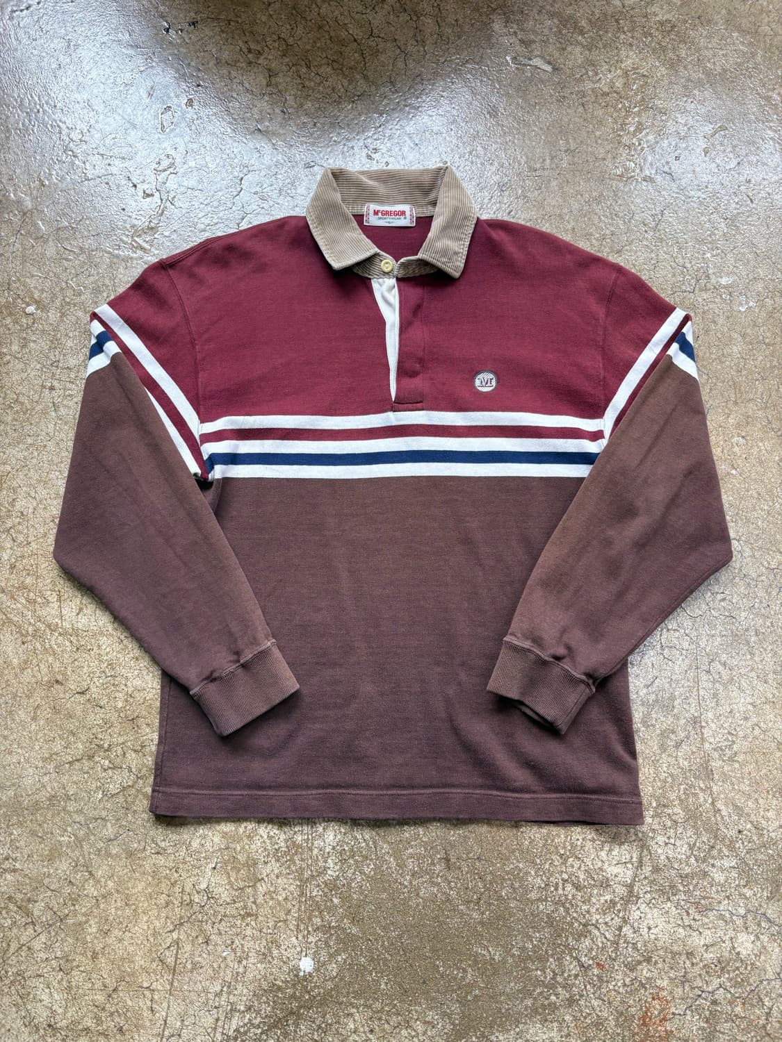 Mcgregor 코듀로이 카라 럭비 상품이미지2