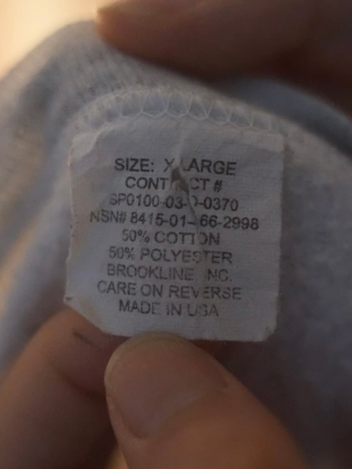 US ARMY sweat (XL) 상품이미지3