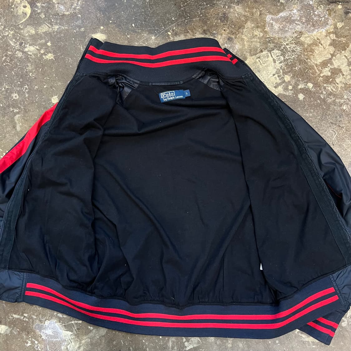 L) 폴로 랄프로렌 바라쿠타 폴리쉐자켓 점퍼 블루종 아메카지 워크웨어 상품이미지4