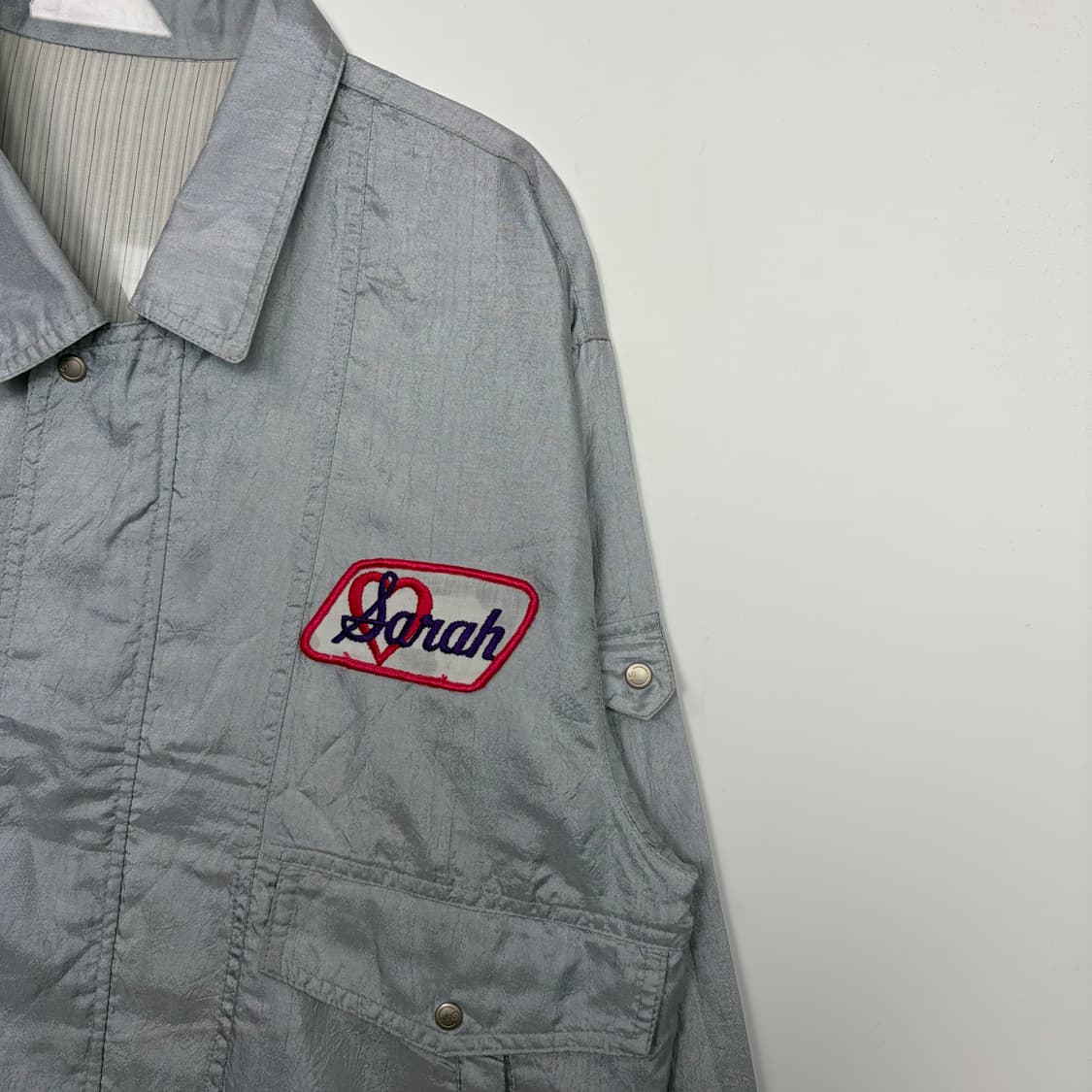 90s esso 빈티지 에쏘 자수 자켓 상품이미지4