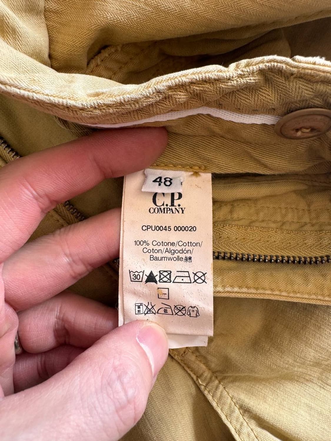 C.P Company HBT cotton trousers (32) 상품이미지5