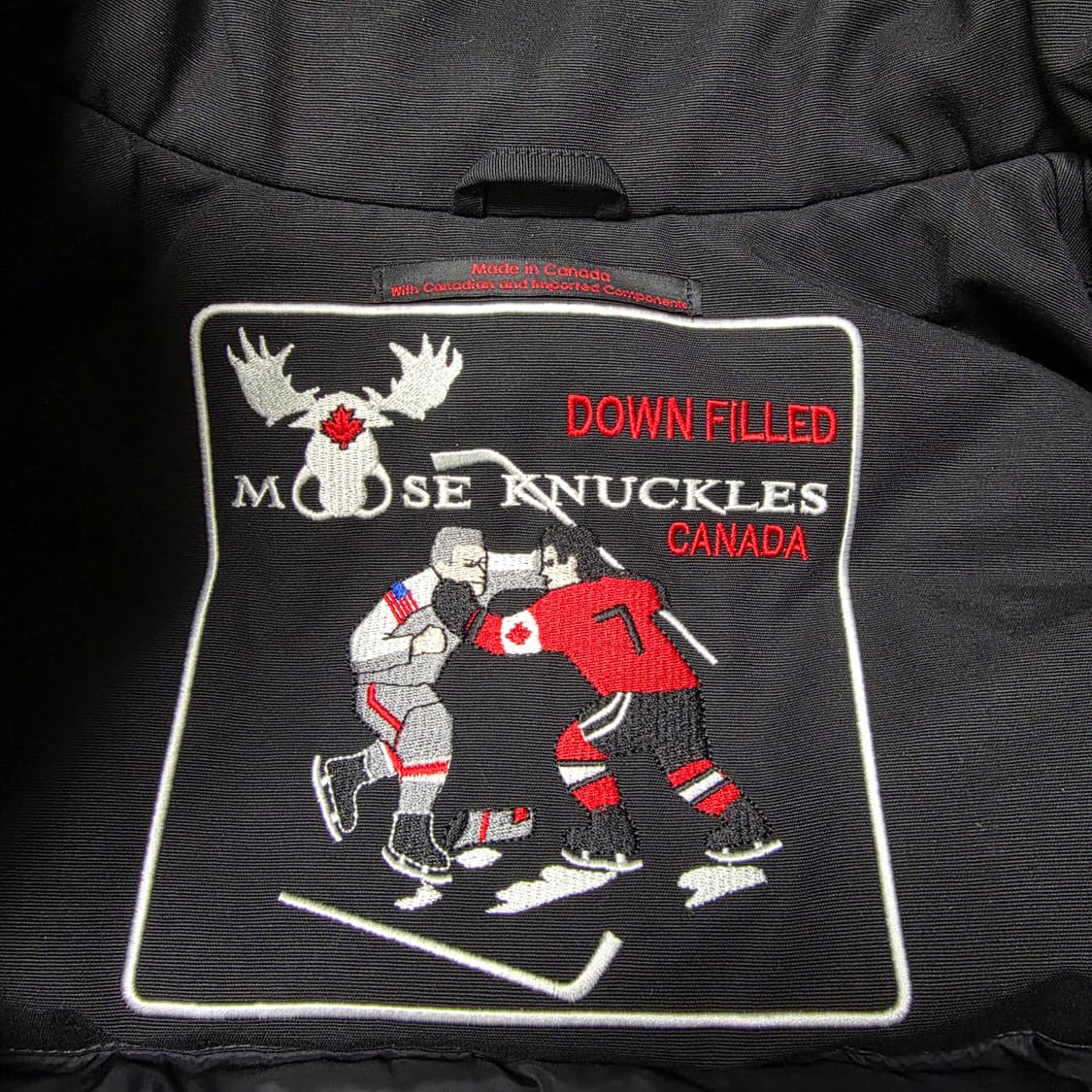 {클로젯}[L][22~23F/w]무스너클 발리스틱 숏 다운 패딩 상품이미지5