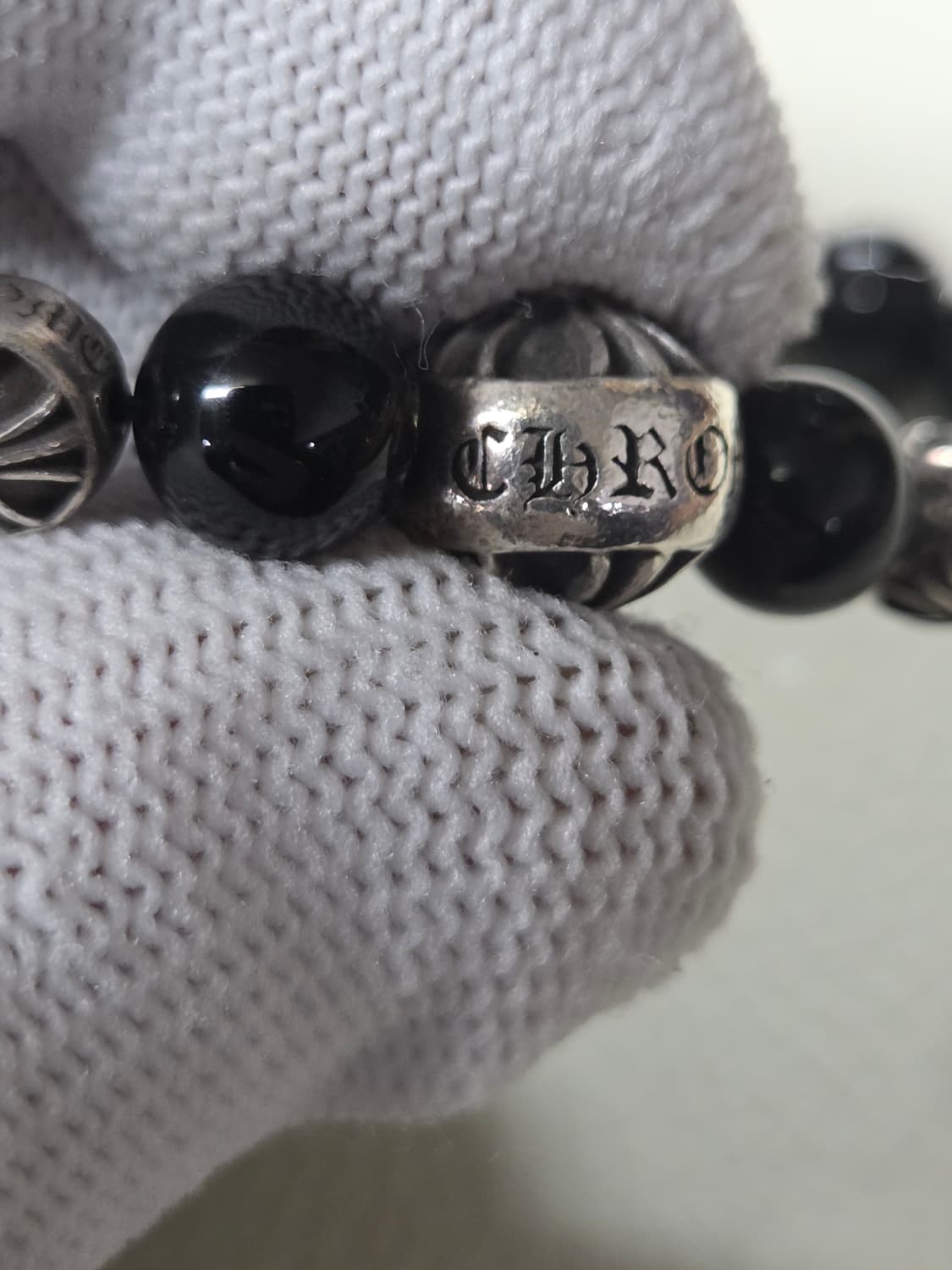 크롬하츠  오닉스3 비즈 팔찌 상품이미지5