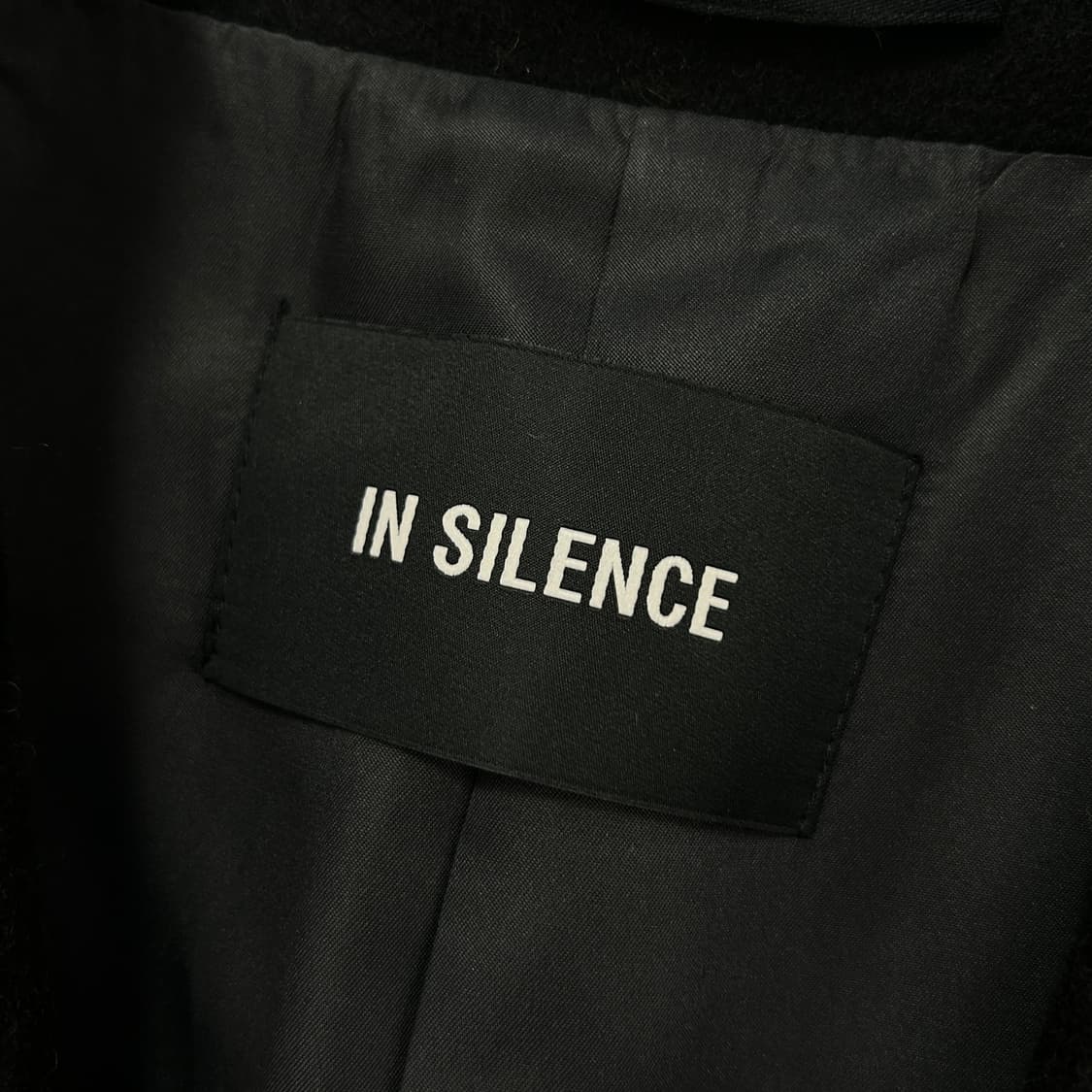 인사일런스 울 캐시미어 싱글 코트(L) 상품이미지4