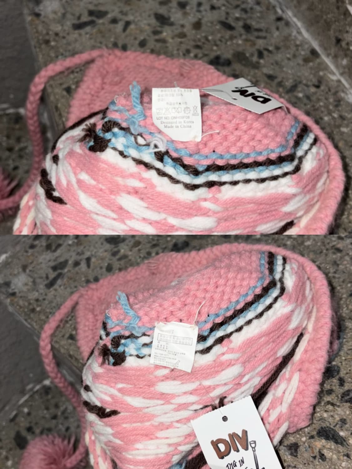 빈티지 니트 폼폼 이어플랩 상품이미지8