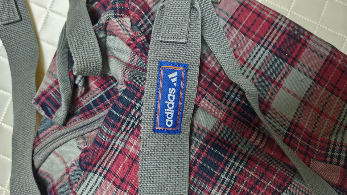 Adidas 아디다스 90s 체크 럭색 빈티지 백팩 상품이미지5