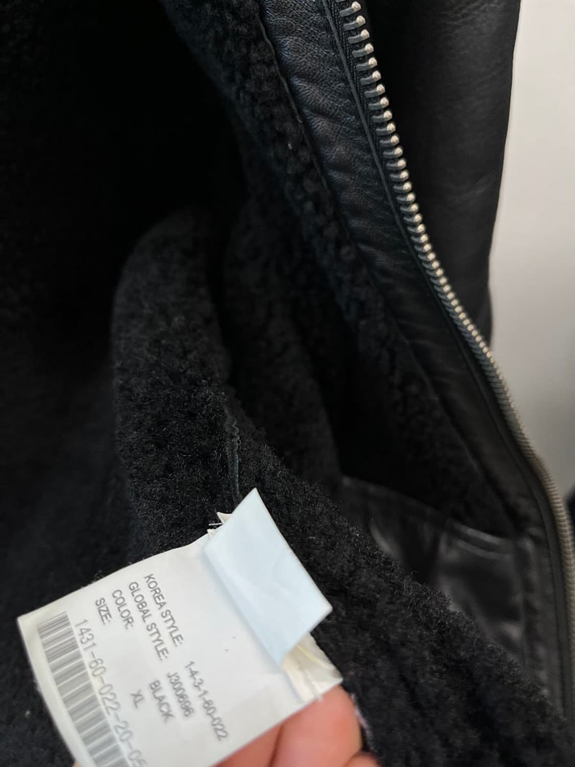 105) 켈빈클라인 양가죽 무스탕  상품이미지9