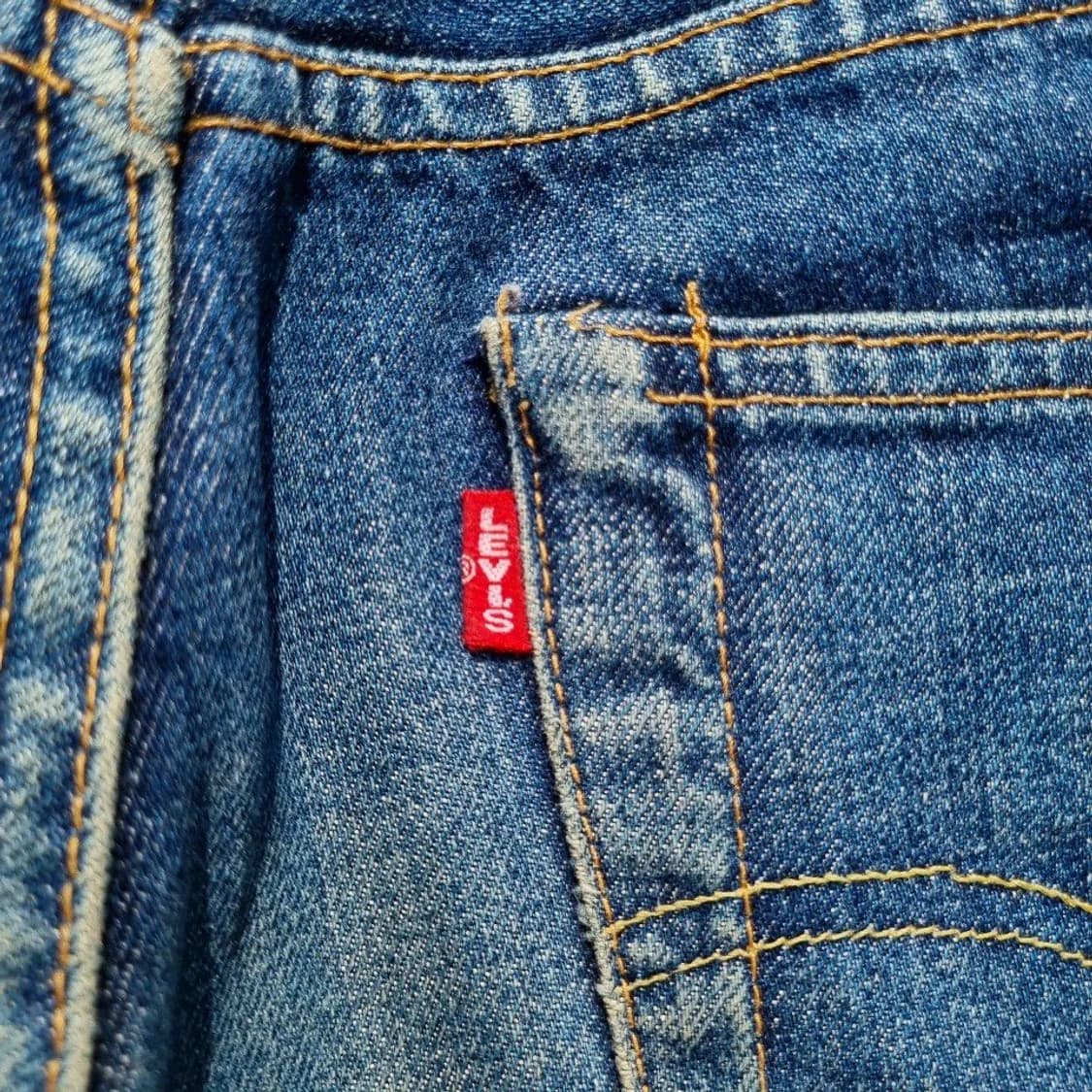 90s jpn Levis Big E 551ZXX Selvedge 33sz 상품이미지9