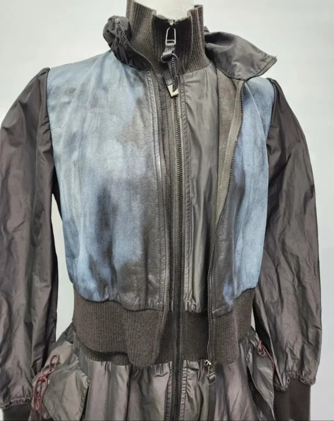 파비안느 소가죽배색 원피스겸 트렌치66 상품이미지3