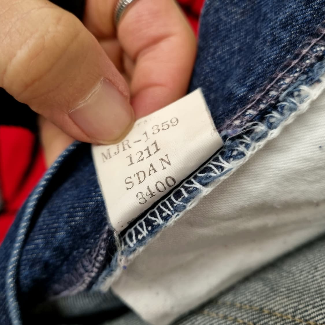 90's 랭글러 웨스턴 스티치 데님 팬츠 상품이미지6