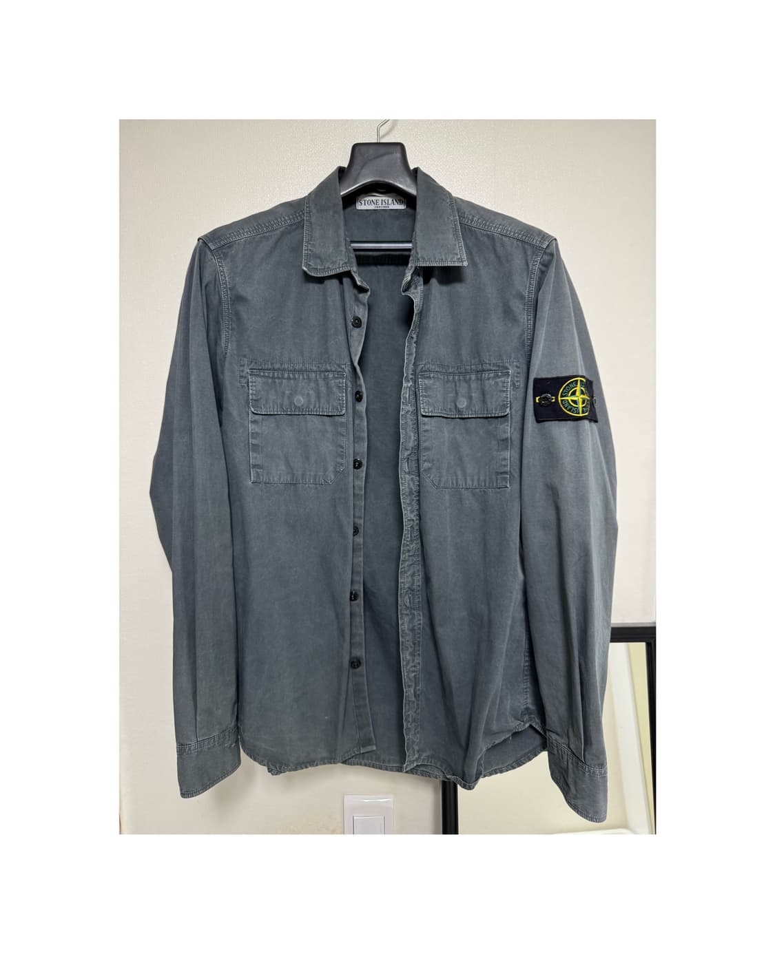 스톤아일랜드 올드이펙트 셔츠 상품이미지1