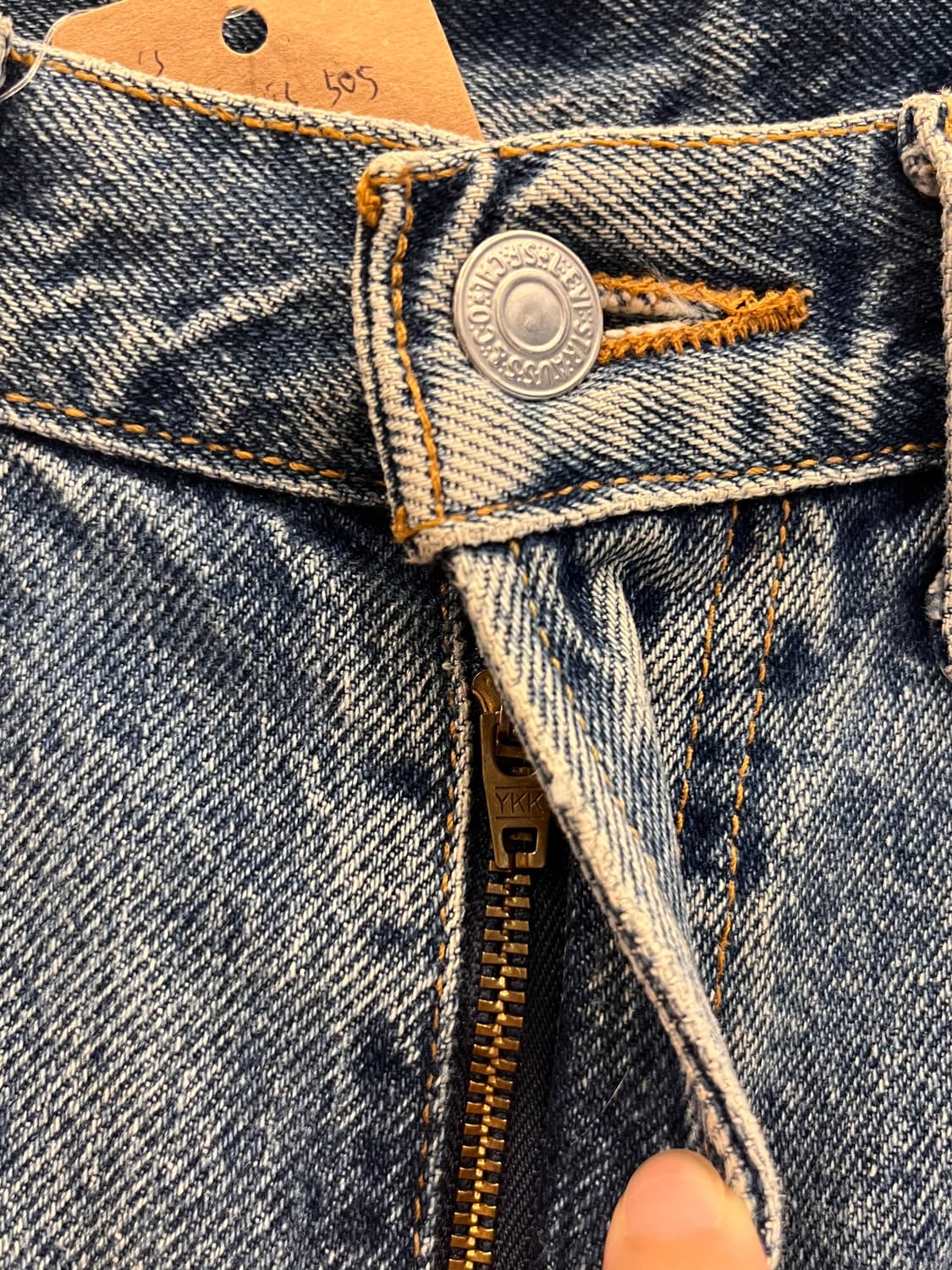 00s Levis 리바이스 505 데님 쇼츠 팬츠 (30-31inch) 상품이미지3